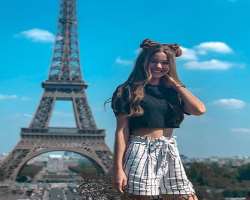 Friesen is a travel enthusiast and went to Paris in May 2018 and visited Eiffel tower.